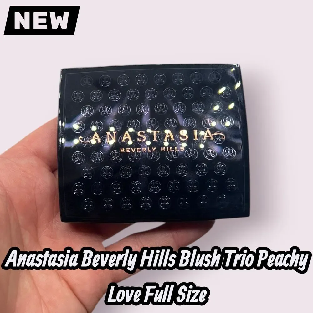 New Anastasia Beverly Hills Blush Trio Peachy Love Full Size